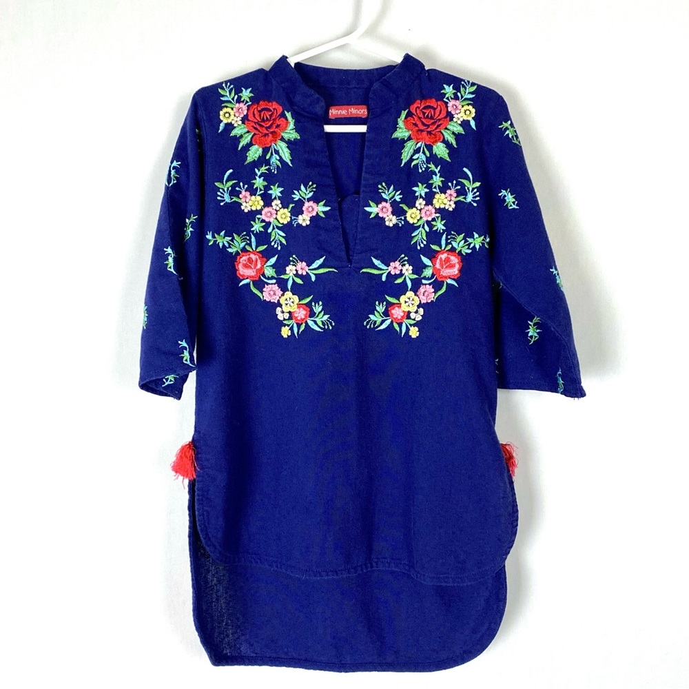 Minnie Minors Embroidered Tunic Dress